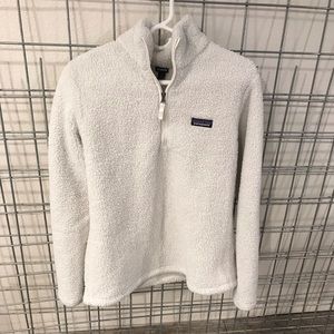 COPY - Patagonia White Quarter Zip Fleece